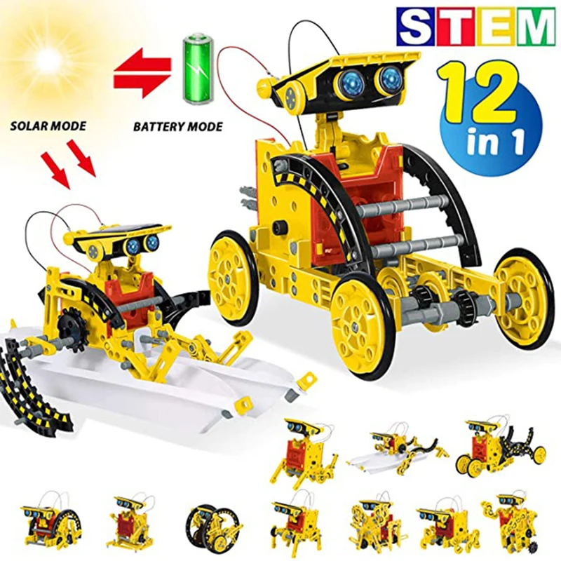 Power Tools Kids - 12 w 1 Eksperyment naukowy Robot