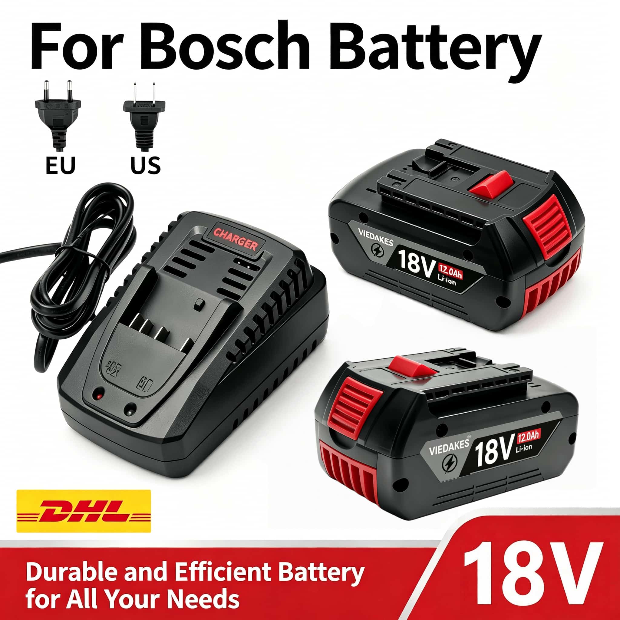 Bosch Drill Gsb 18V - Akumulator 18V 10.0Ah do Bosch BAT618,