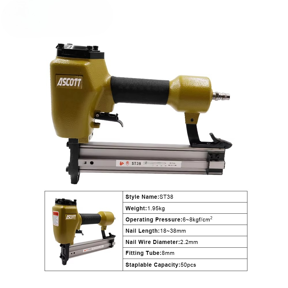 Nail Gun Brad - Gwoździarka pneumatyczna ST38 14GA do drewna