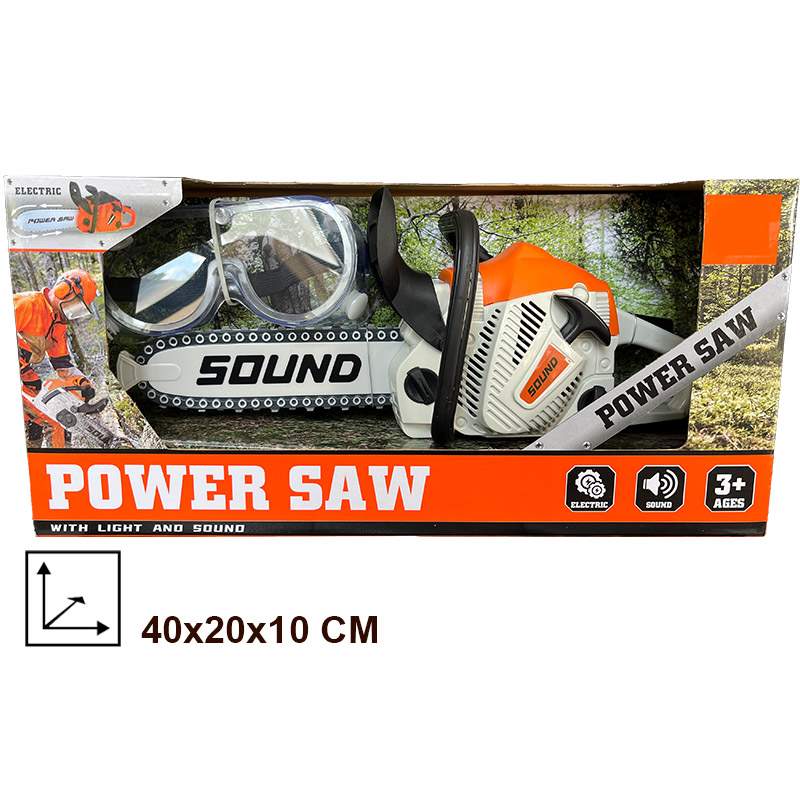 Zabawka Piła łańcuchowa z gogl – Power Tools Kids recenzja i cena