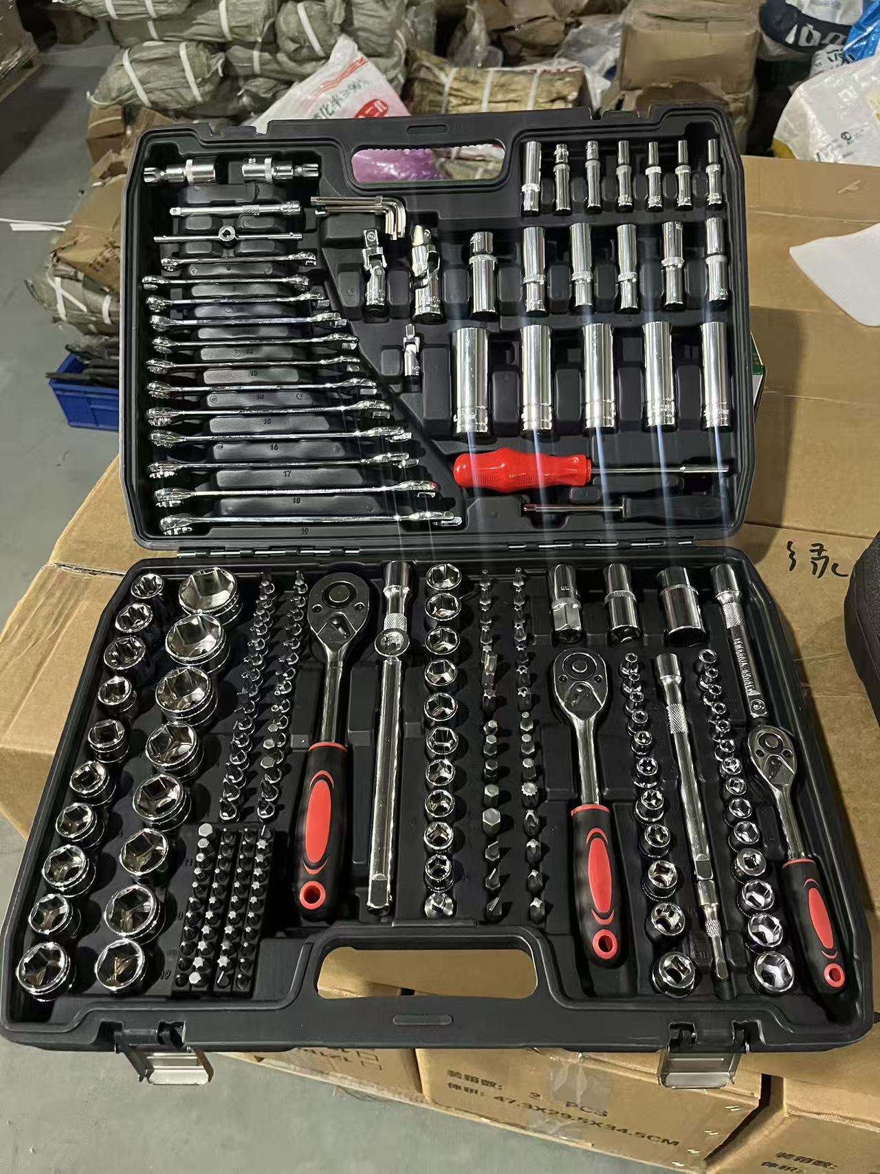 216-częściowy zestaw narzędzi  – Power Tools Diy recenzja i cena