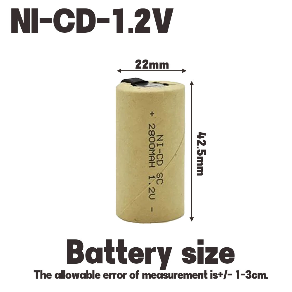 Akumulator Ni-Cd 2800mAh 1.2V, – Power Tools Ltd recenzja i cena