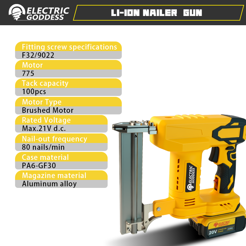Elektryczna gwoździarka akumul – Nail Gun Brad recenzja i cena